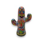 Hand-Painted Talavera Cactus | Vibrant Mexican Ceramic Art Talavera Statue La Vie Bien Hand-Painted Talavera Cactus | Vibrant Mexican Ceramic Art