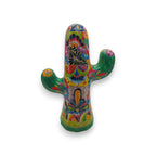 Hand-Painted Talavera Cactus | Vibrant Mexican Ceramic Art Talavera Statue La Vie Bien Hand-Painted Talavera Cactus | Vibrant Mexican Ceramic Art