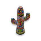 Hand-Painted Talavera Cactus | Vibrant Mexican Ceramic Art