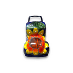 Hand-Painted Talavera Car Planter | Colorful Ceramic Car Statue (Small)
