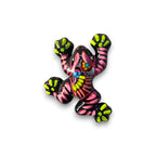 Colorful Talavera Frog Figurine | Hand-Painted Mexican Wall Art