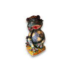 Hand - Painted Talavera Frog Statue | Mexican Ceramic Animal Decor Talavera Statue La Vie Bien Hand - Painted Talavera Frog Statue | Mexican Ceramic Animal Decor