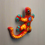 Hand - Painted Talavera Lizard Figurine | Colorful Mexican Wall Decor Talavera Figurine La Vie Bien Hand - Painted Talavera Lizard Figurine | Colorful Mexican Wall Decor