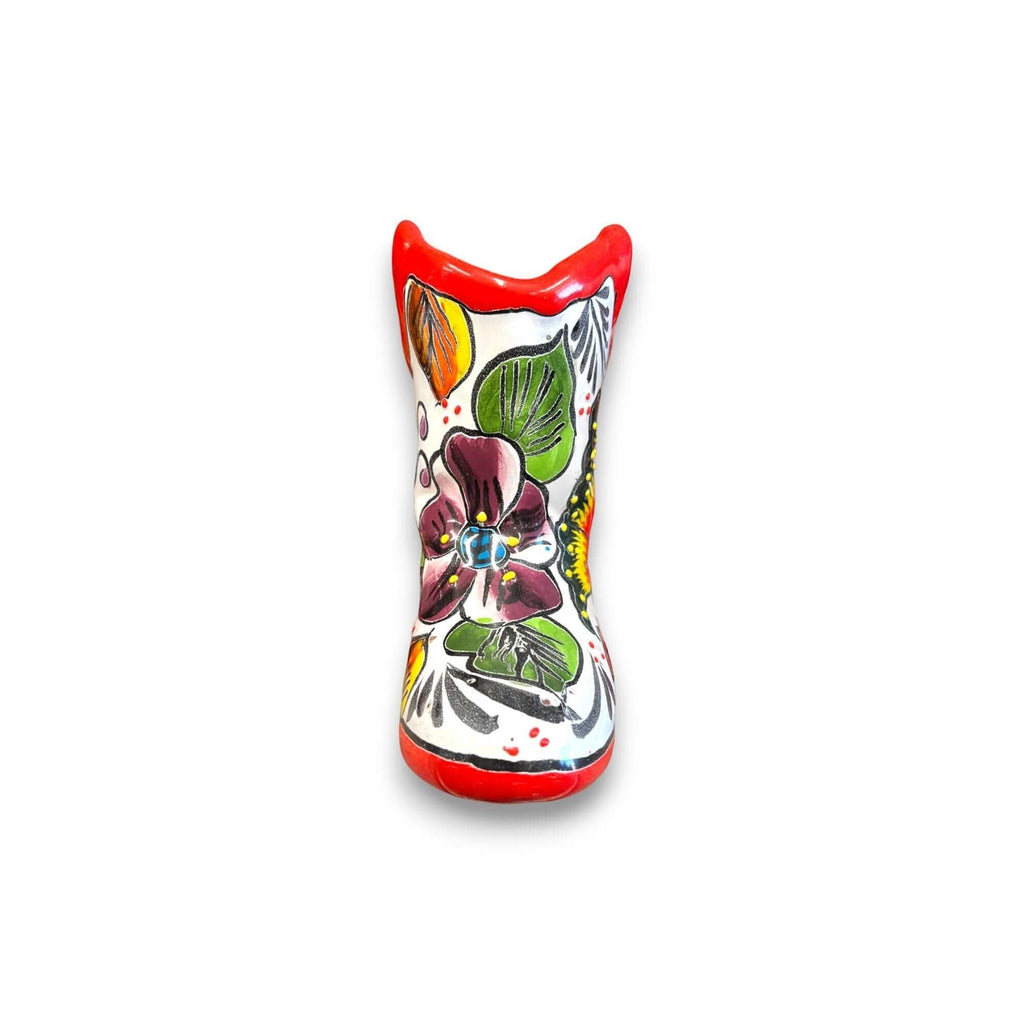 Hand - Painted Talavera Mexican Boot Flower Pot | Colorful Small Talavera Planter Talavera Planter La Vie Bien Hand - Painted Talavera Mexican Boot Flower Pot | Colorful Small Talavera Planter