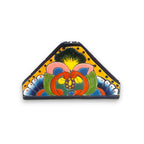 Talavera Napkin Holder | Hand-Painted Mexican Ceramic Decor