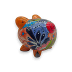 Hand-Painted Talavera Piggy Bank | Mexican Folk Art Design Talavera Piggy Bank La Vie Bien Hand-Painted Talavera Piggy Bank | Mexican Folk Art Design