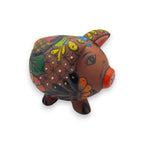 Hand-Painted Talavera Piggy Bank | Mexican Folk Art Design Talavera Piggy Bank La Vie Bien Hand-Painted Talavera Piggy Bank | Mexican Folk Art Design
