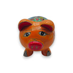 Hand-Painted Talavera Piggy Bank | Mexican Folk Art Design Talavera Piggy Bank La Vie Bien Hand-Painted Talavera Piggy Bank | Mexican Folk Art Design