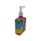 Hand-Painted Talavera Soap Pump | Colorful Ceramic Dispenser Talavera Soap Dispenser La Vie Bien Hand-Painted Talavera Soap Pump | Colorful Ceramic Dispenser