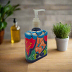 Hand - Painted Talavera Soap Pump | Colorful Ceramic Dispenser Talavera Soap Dispenser La Vie Bien Hand - Painted Talavera Soap Pump | Colorful Ceramic Dispenser