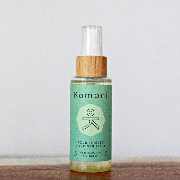 4-PACK Instant Hand Sanitizers by KOMONI ®