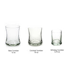 Handblown Cocktail Tumbler La Vie Bien Handblown Cocktail Tumbler