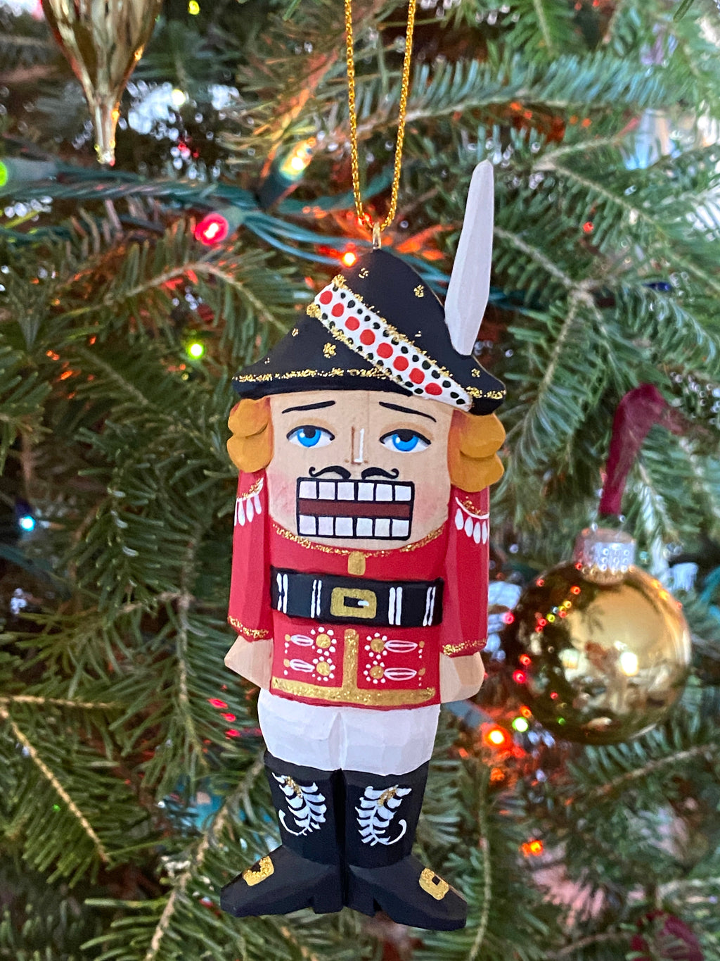 Hand Painted Nutcracker Ornament