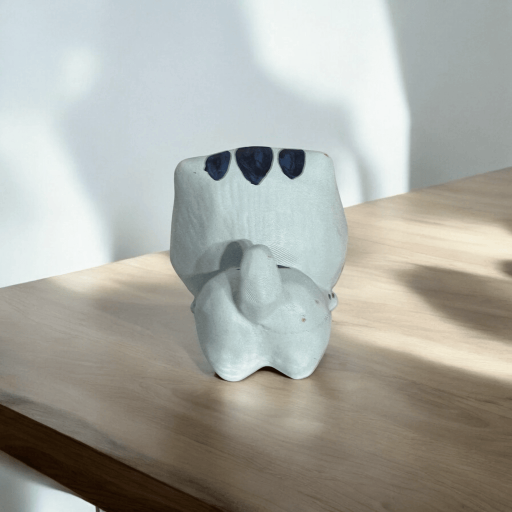 Handcrafted Cute Cat Wooden Percussion Instrument by Music Frog Co