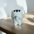 Handcrafted Cute Cat Wooden Percussion Instrument by Music Frog Co