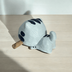 Handcrafted Cute Cat Wooden Percussion Instrument by Music Frog Co