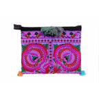 Handcrafted Embroidered Clutch | iPad Bag - Thailand Bags La Vie Bien Handcrafted Embroidered Clutch | iPad Bag - Thailand