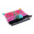 Handcrafted Embroidered Clutch | iPad Bag - Thailand Bags La Vie Bien Handcrafted Embroidered Clutch | iPad Bag - Thailand