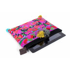 Handcrafted Embroidered Clutch | iPad Bag - Thailand Bags La Vie Bien Handcrafted Embroidered Clutch | iPad Bag - Thailand
