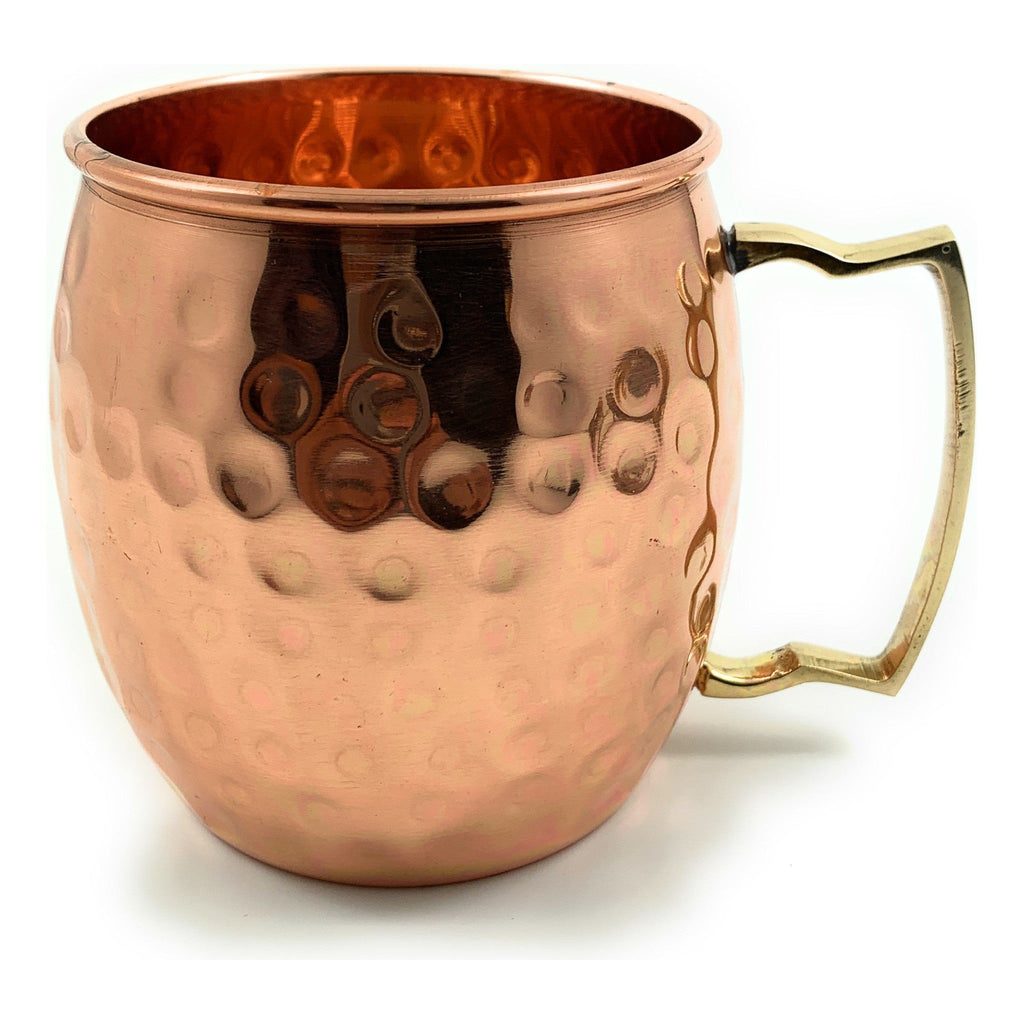 Hammered Moscow Mule Mugs, Set of 2