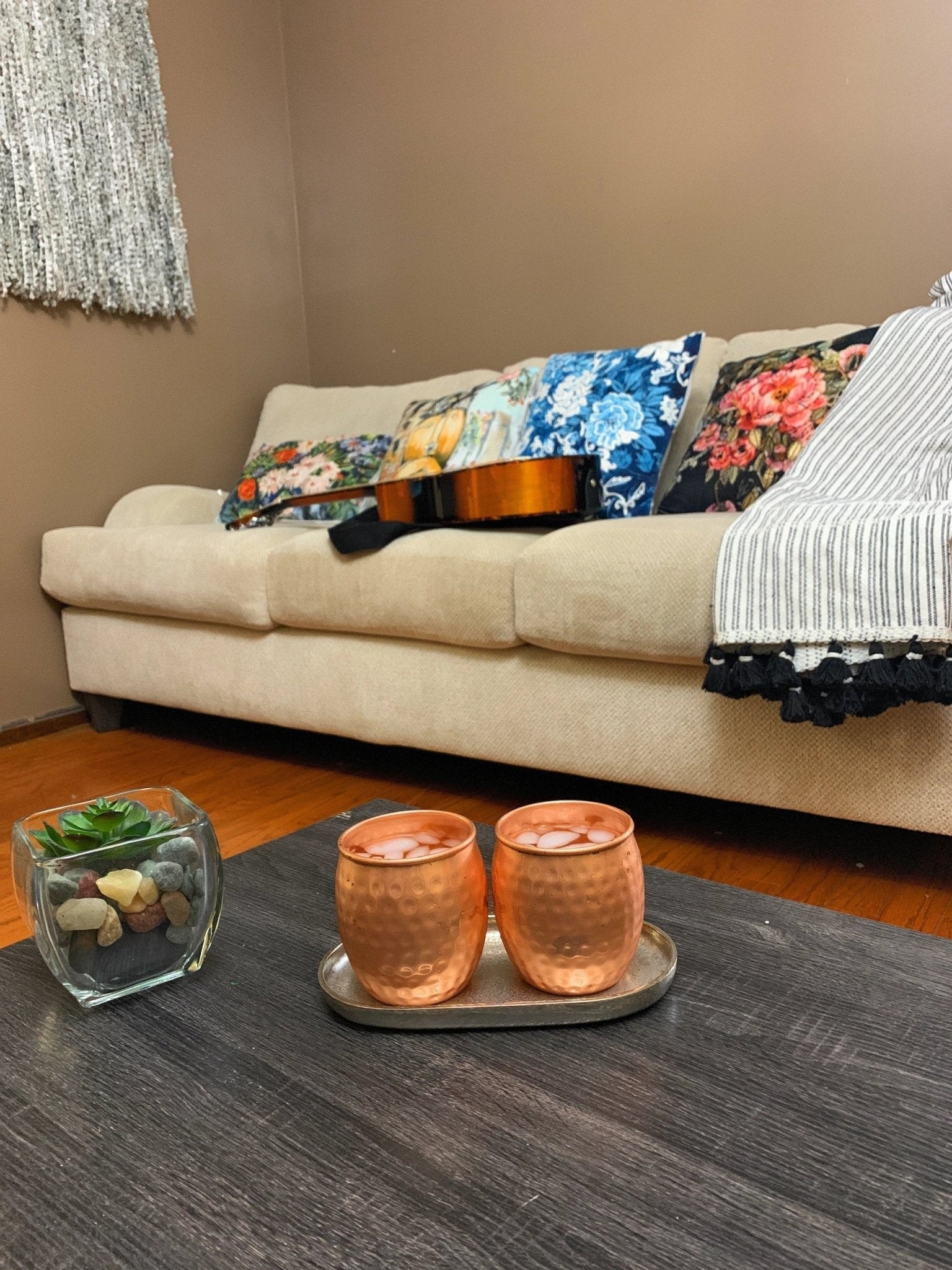 Handcrafted Moscow Mule Mugs, Set of 4 by Vibhsa