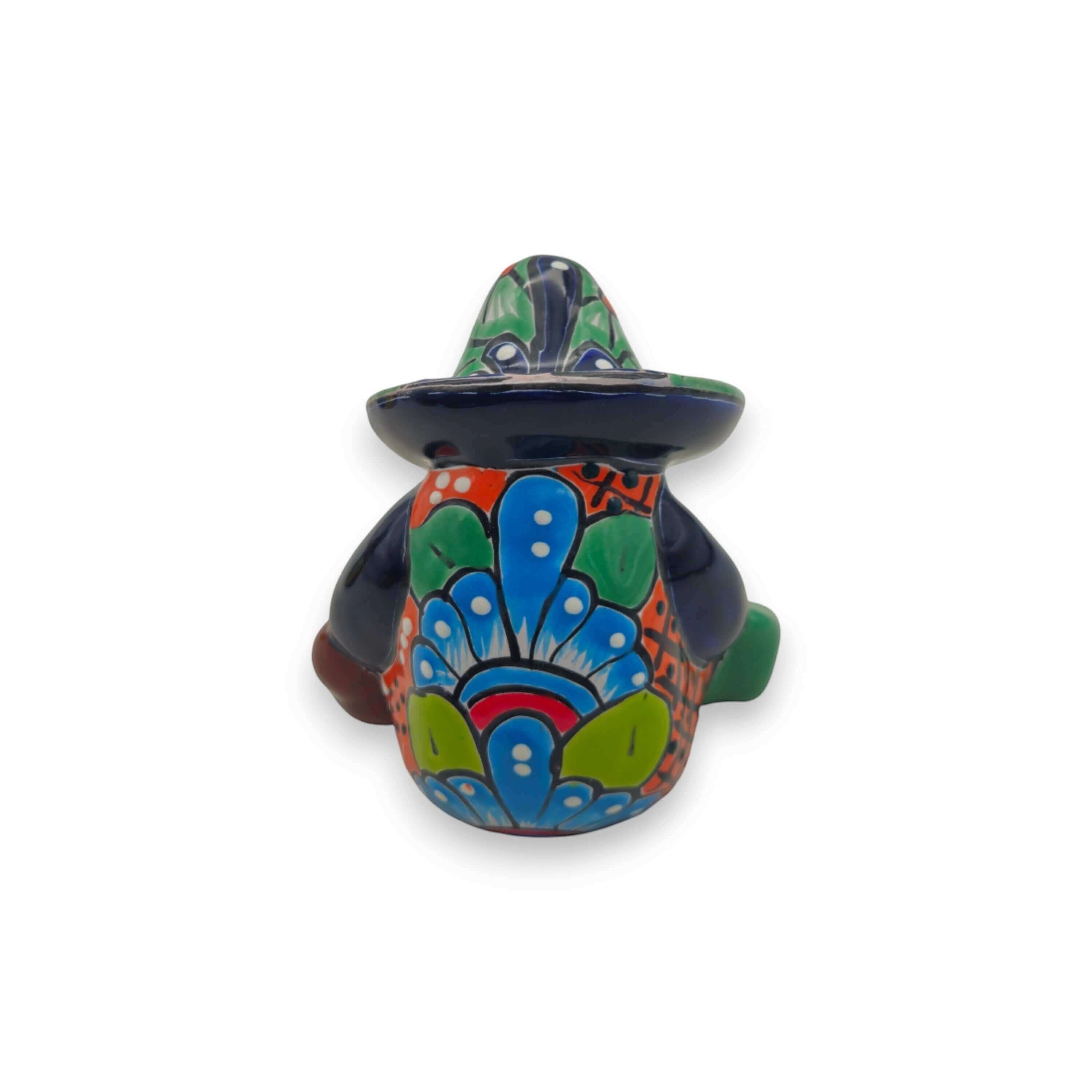Talavera Panchito Figurine | Handcrafted Mexican Pottery