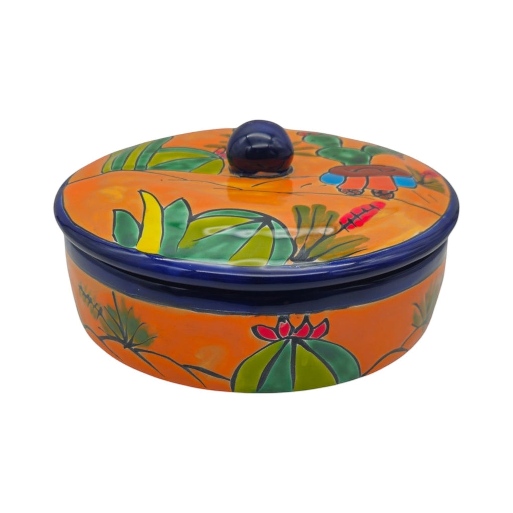 Handcrafted Talavera Tortilla Warmer | Colorful Mexican Sleeping Man Panchito Talavera Tortilla Warmer La Vie Bien Handcrafted Talavera Tortilla Warmer | Colorful Mexican Sleeping Man Panchito