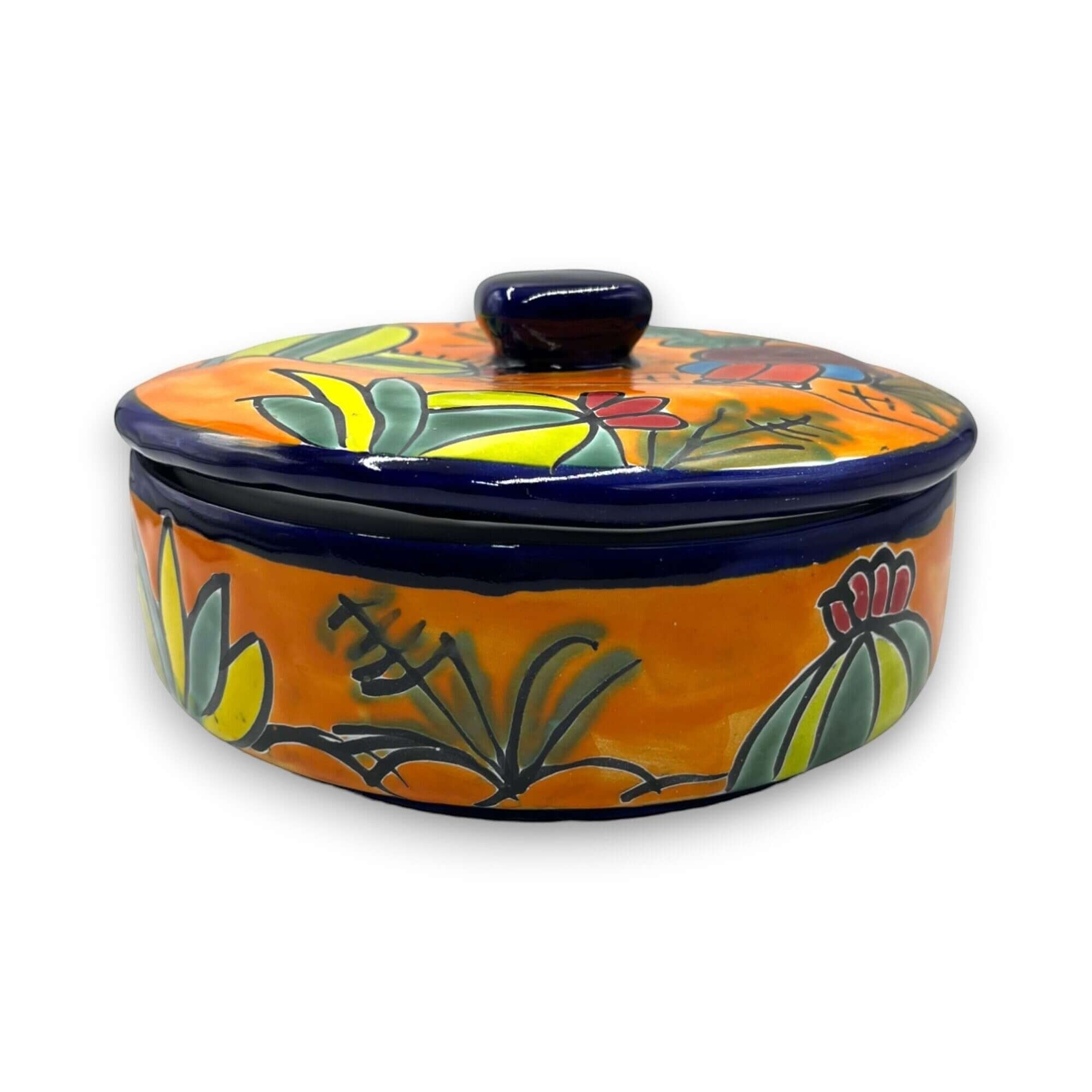 Handcrafted Talavera Tortilla Warmer | Colorful Mexican Sleeping Man Panchito Talavera Tortilla Warmer La Vie Bien Handcrafted Talavera Tortilla Warmer | Colorful Mexican Sleeping Man Panchito
