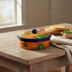 Handcrafted Talavera Tortilla Warmer | Colorful Mexican Sleeping Man Panchito Talavera Tortilla Warmer La Vie Bien Handcrafted Talavera Tortilla Warmer | Colorful Mexican Sleeping Man Panchito
