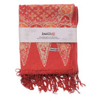 Handmade Batik Scarf - Cotton - Wildflower Scarves La Vie Bien Handmade Batik Scarf - Cotton - Wildflower