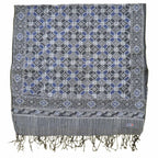 Handmade Batik Scarf - soft Cotton - Charcoal Grey Scarves La Vie Bien Handmade Batik Scarf - soft Cotton - Charcoal Grey