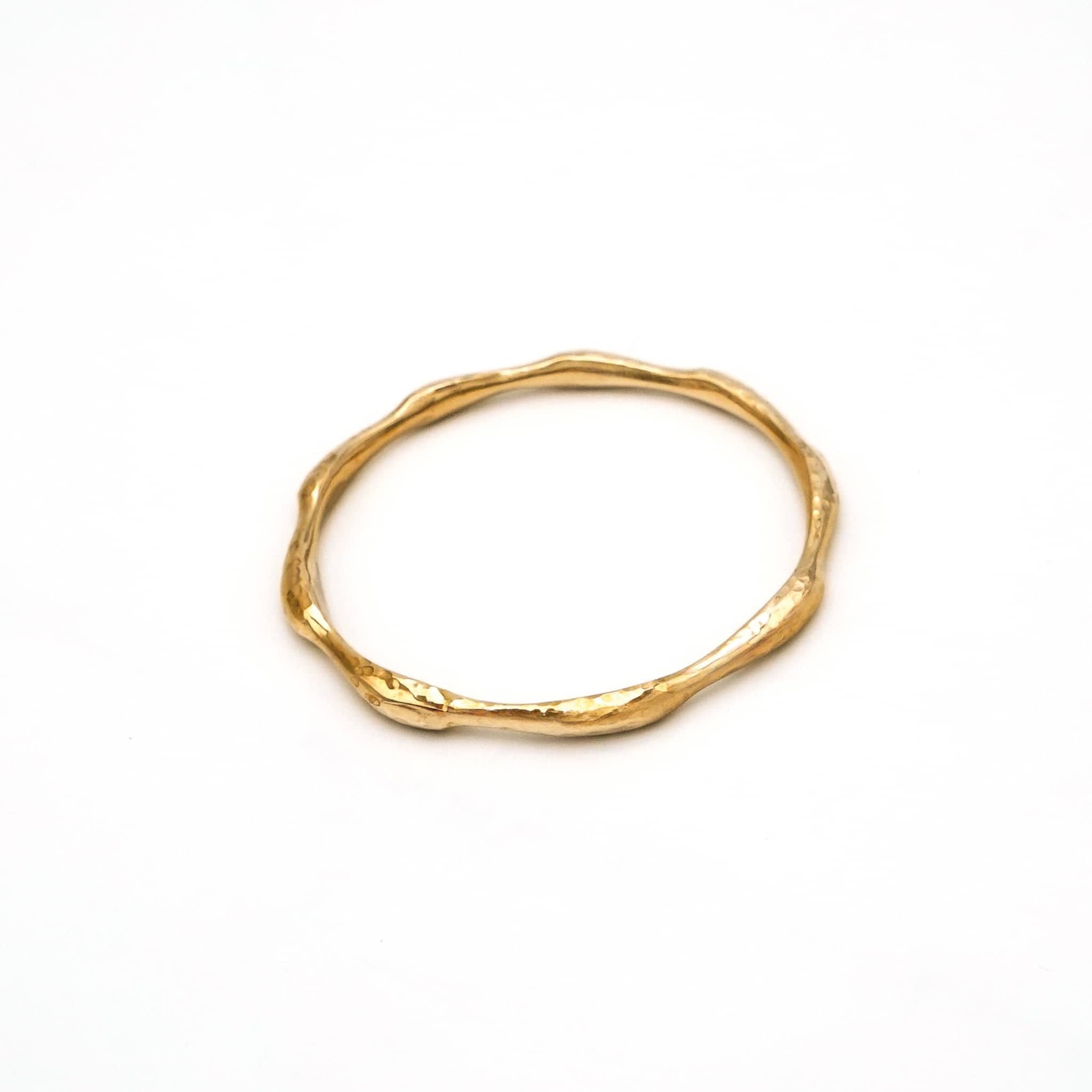 Handmade Brass Golden Twist Bangle, Bracelet - Sema Bracelets La Vie Bien Handmade Brass Golden Twist Bangle, Bracelet - Sema