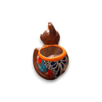 Handmade Cat Planter | Hand Painted Cat Talavera Artwork (Medium Size) Talavera Planter La Vie Bien Handmade Cat Planter | Hand Painted Cat Talavera Artwork (Medium Size)