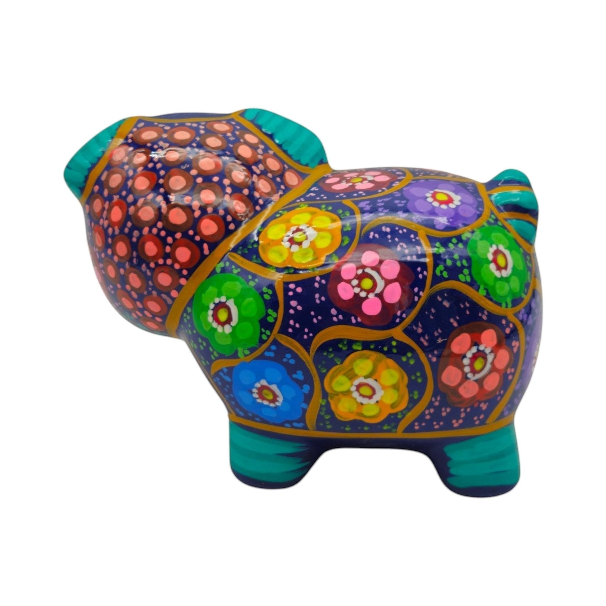 Handmade Guerrero Piggy Bank | Mexican Ceramic Coin Bank Guerrero Piggy Bank La Vie Bien Handmade Guerrero Piggy Bank | Mexican Ceramic Coin Bank
