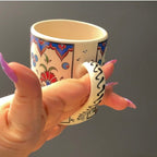 Handmade in Türkiye Ceramic Botanical Mugs - 9 Styles, Mix and Match Mugs La Vie Bien Handmade in Türkiye Ceramic Botanical Mugs - 9 Styles, Mix and Match