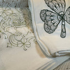 Handmade Irish Tea Towels - Set of Two Gifts La Vie Bien Handmade Irish Tea Towels - Set of Two