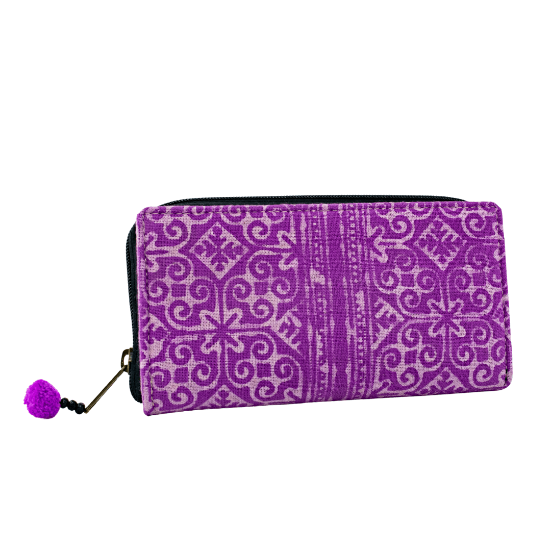 Handmade Oasis Batik Wallet - Thailand Bags La Vie Bien Handmade Oasis Batik Wallet - Thailand