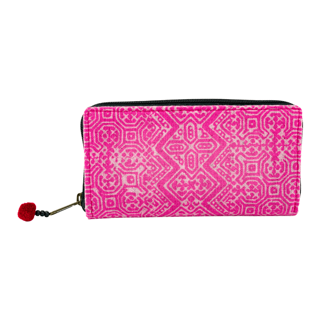 Handmade Oasis Batik Wallet - Thailand Bags La Vie Bien Handmade Oasis Batik Wallet - Thailand