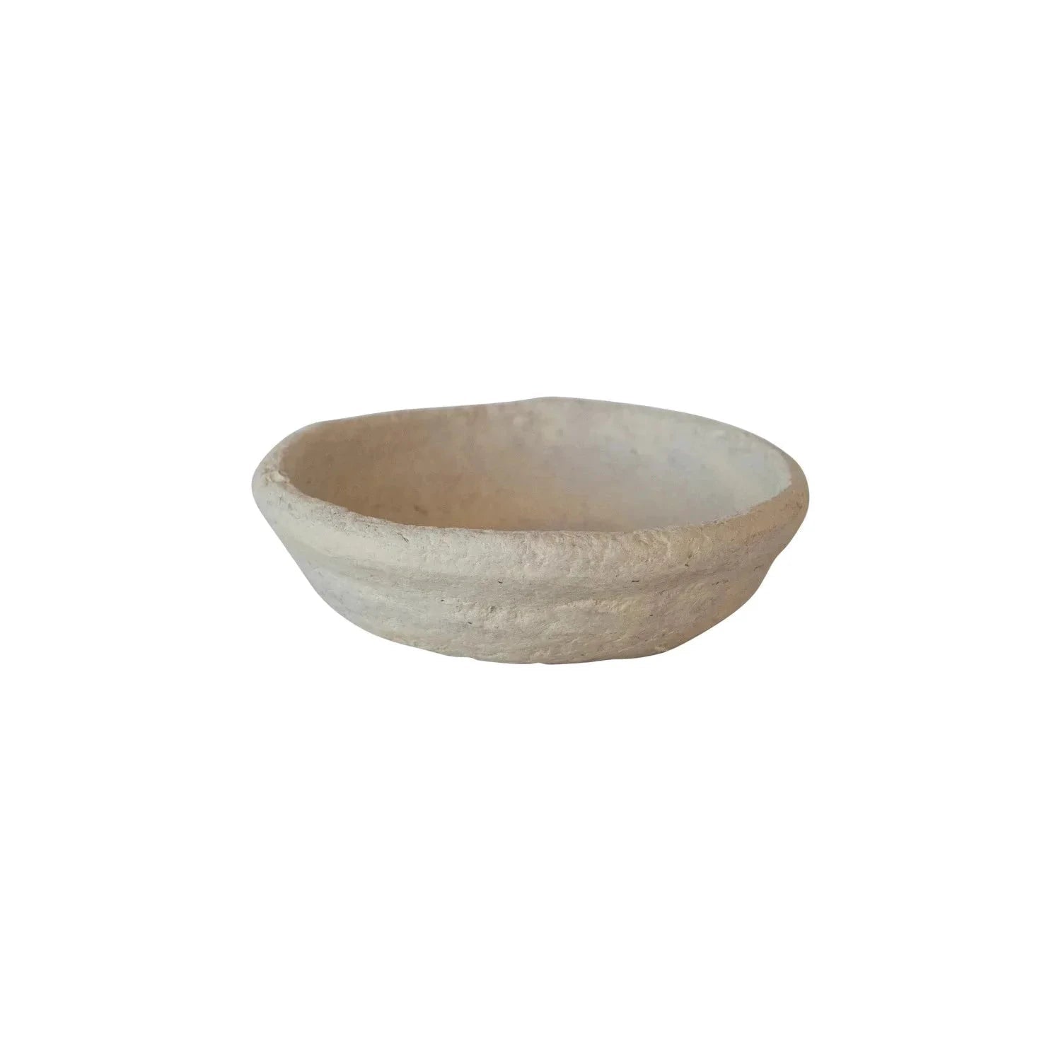 Handmade Paper Mache Small Bowl by White Cliff Studio