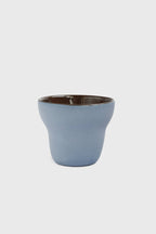 Handmade Porcelain Coffee Cup - Forget-me-Not small Cups La Vie Bien Handmade Porcelain Coffee Cup - Forget-me-Not small