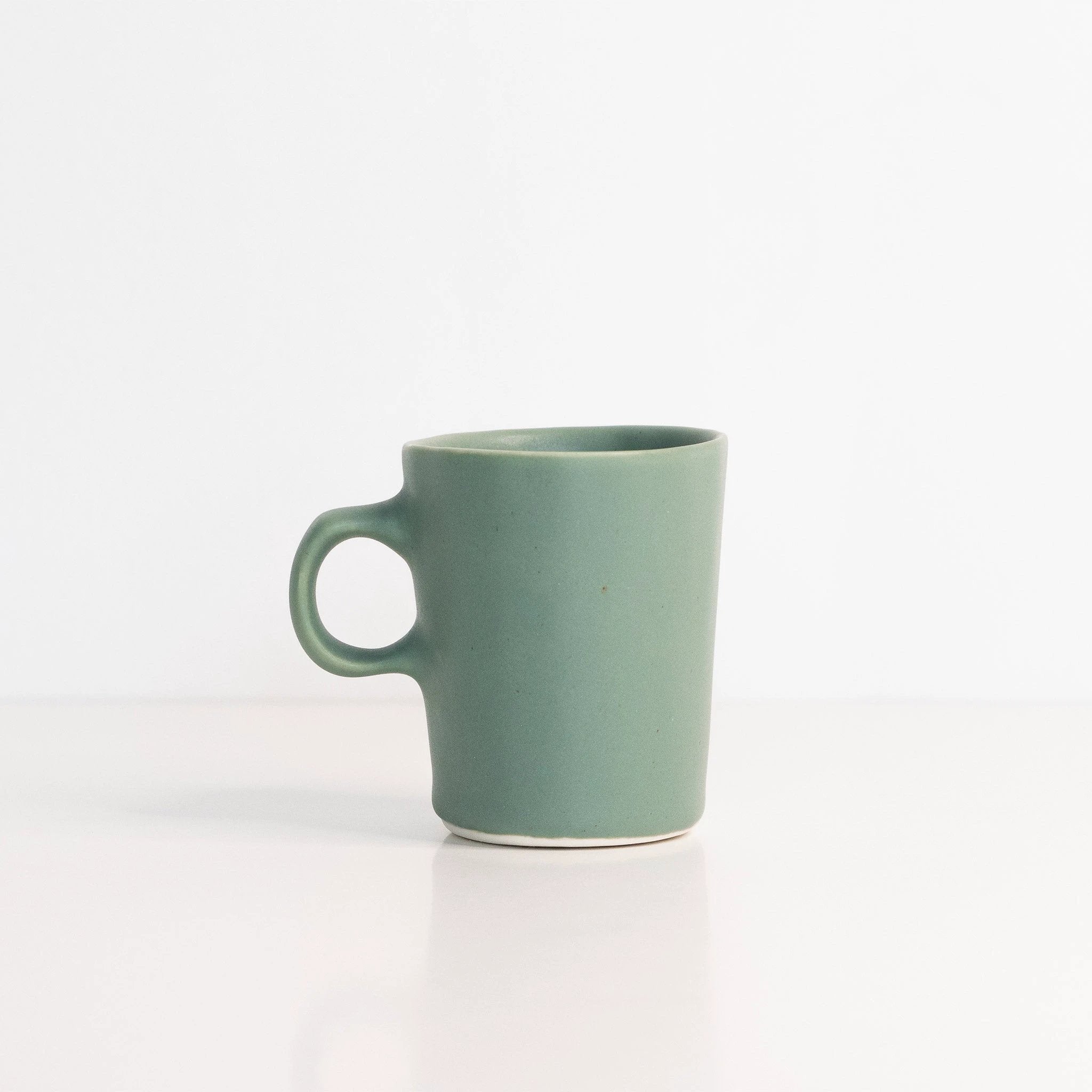 Handmade Porcelain Doubleshot Espresso Cup by Ember Collective