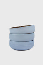 Handmade Porcelain Everyday Bowl. Forget-me-not/Chocolate Bowls La Vie Bien Handmade Porcelain Everyday Bowl. Forget-me-not/Chocolate