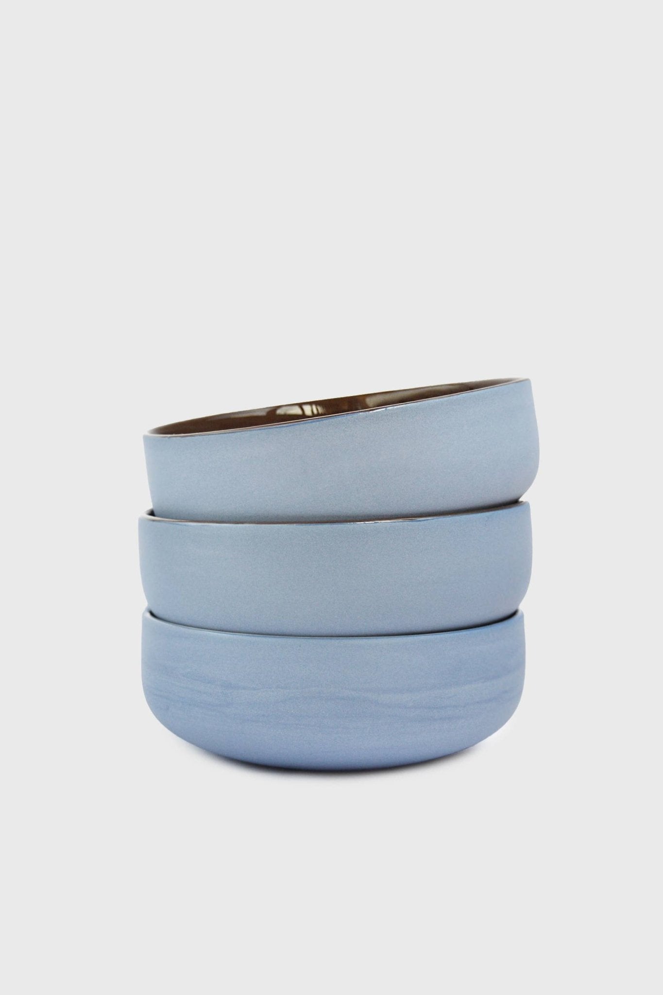 Handmade Porcelain Everyday Bowl. Forget-me-not/Chocolate Bowls La Vie Bien Handmade Porcelain Everyday Bowl. Forget-me-not/Chocolate