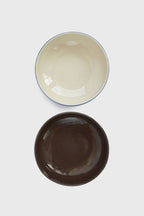 Handmade Porcelain Everyday Bowl. Forget-me-not/Chocolate Bowls La Vie Bien Handmade Porcelain Everyday Bowl. Forget-me-not/Chocolate