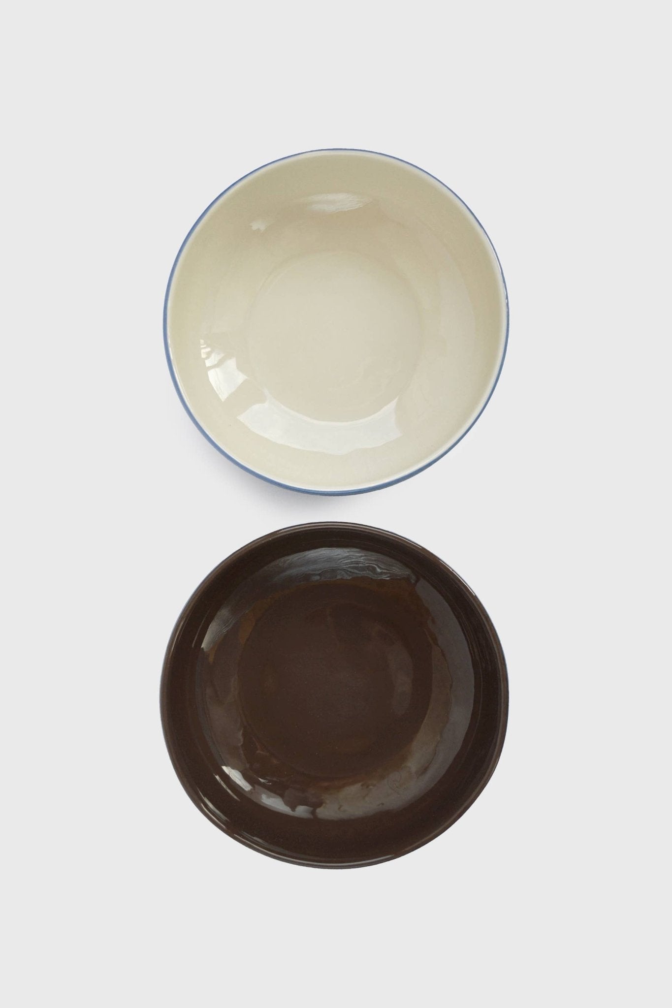 Handmade Porcelain Everyday Bowl. Forget-me-not/Chocolate Bowls La Vie Bien Handmade Porcelain Everyday Bowl. Forget-me-not/Chocolate