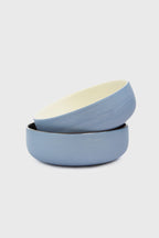 Handmade Porcelain Everyday Bowl. Forget-me-not/Chocolate Bowls La Vie Bien Handmade Porcelain Everyday Bowl. Forget-me-not/Chocolate