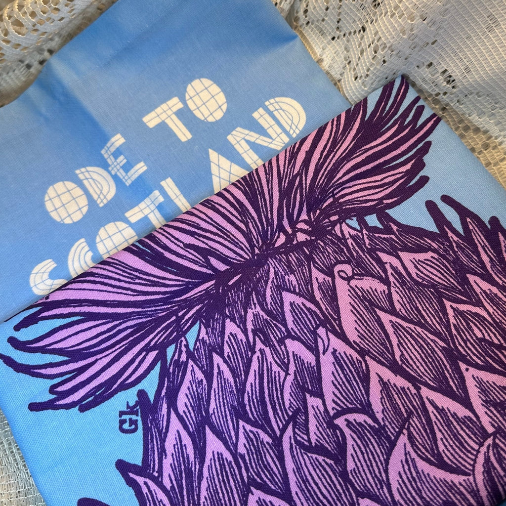 Handmade Scotland Lover Tea Towels - Set of Two Gifts La Vie Bien Handmade Scotland Lover Tea Towels - Set of Two