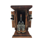 Handmade Shot Glass & Decanter Set | Mexican Rustic Wood Box Mexican Decanter La Vie Bien Handmade Shot Glass & Decanter Set | Mexican Rustic Wood Box