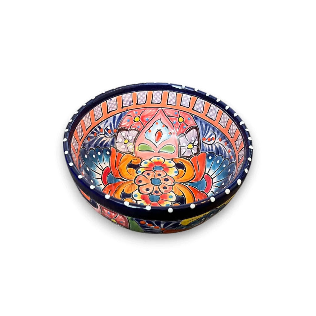 Handmade Talavera 12-Piece Dinnerware Set | Mexican Pottery for 4 Talavera Dinnerware Set La Vie Bien Handmade Talavera 12-Piece Dinnerware Set | Mexican Pottery for 4