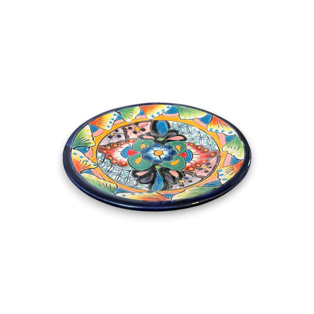 Handmade Talavera 12 - Piece Dinnerware Set | Mexican Pottery for 4 Talavera Dinnerware Set La Vie Bien Handmade Talavera 12 - Piece Dinnerware Set | Mexican Pottery for 4